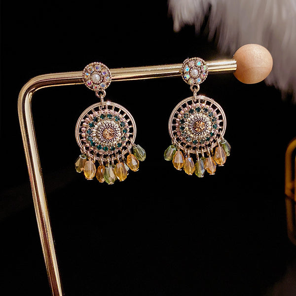 14K Gold-plated Bohemian Earrings