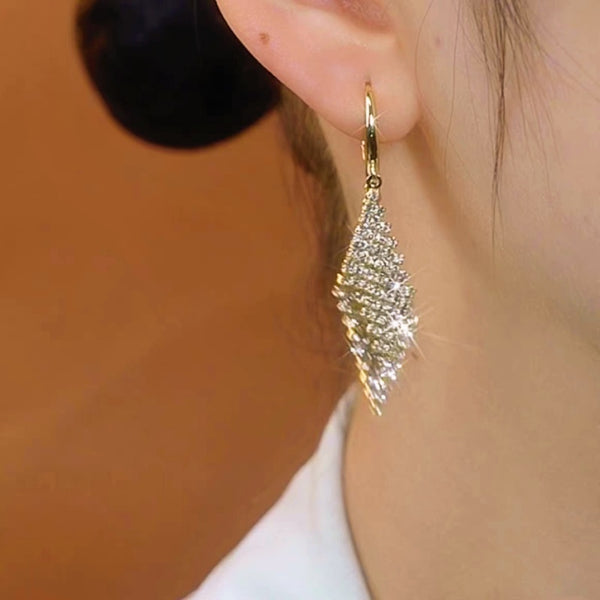 14K Gold-Plated Elegant Earrings