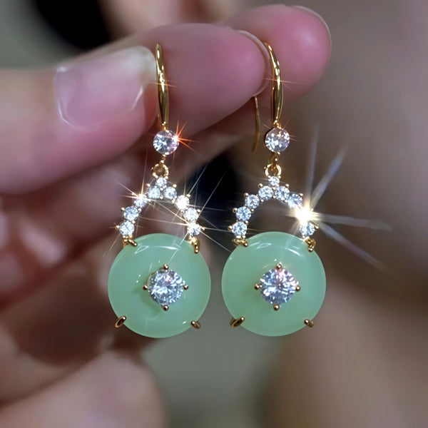 14K Gold-Plated Elegant Traditional style Earrings