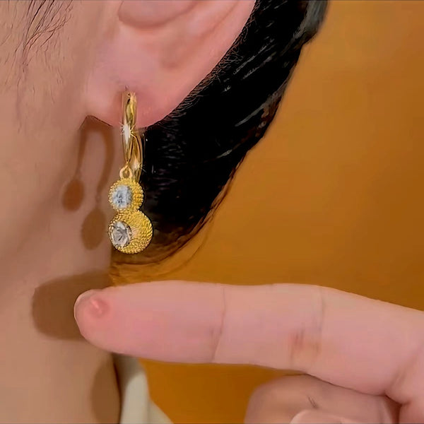 14K Gold-Plated Hot Style Durian Earrings