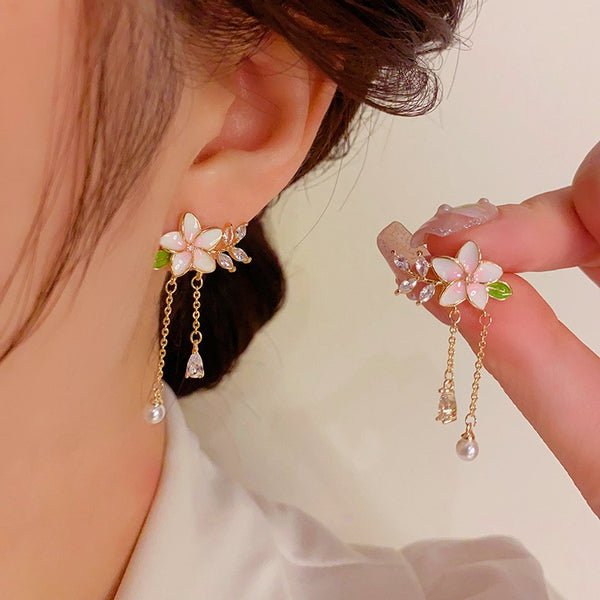 14K Gold-plated Super Fairy Flower Earrings