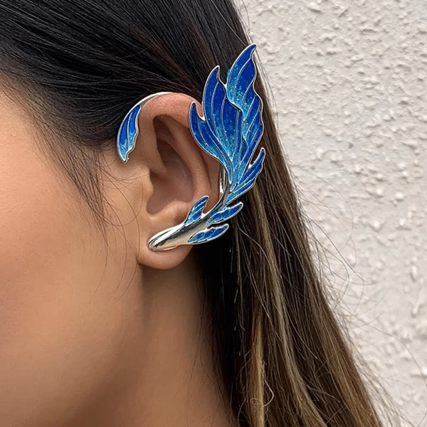 Blue Mermaid Ear Cuffs ( 1 Pair )