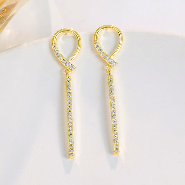 14K Gold-plated Luxury Earrings